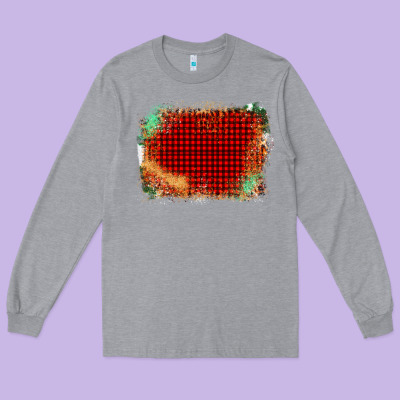 Western Red Green Farm Life Brush Stroke Long Sleeve Tee Designed By Bettercallsaul