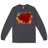 Smoke Western Red Green Farm Life Brush Stroke Long Sleeve Tee - Bettercallsaul
