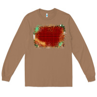 Toasted Coconut Western Red Green Farm Life Brush Stroke Long Sleeve Tee - Bettercallsaul