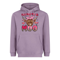 Lavender you had me at moo Heavyweight Hoodie - MaliasSmallBusiness
