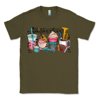 Army Green music teacher Classic Tee - AdoDesignShop