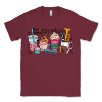 Burgundy music teacher Classic Tee - AdoDesignShop