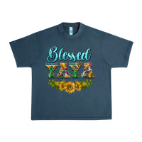 Midnight Navy blessed yaya Urban Heavy Tee - BarkalooDesign