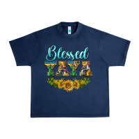 Navy blessed yaya Urban Heavy Tee - BarkalooDesign