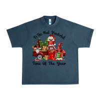 Midnight Navy its the most wonderful time of the year Urban Heavy Tee - FaDigitalArtStudio