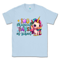 Dusty Blue 100 magical days of school Classic Tee - Artiststas
