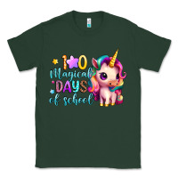 Sports Green 100 magical days of school Classic Tee - Artiststas