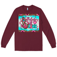 Burgundy refuse to sink Long Sleeve Tee - JahusDesignShop