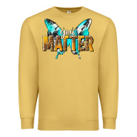 Antique Gold you matter Premium Sweatshirt - NancyCooperArtShop