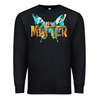 Black you matter Premium Sweatshirt - NancyCooperArtShop