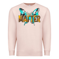 Pale Pink you matter Premium Sweatshirt - NancyCooperArtShop