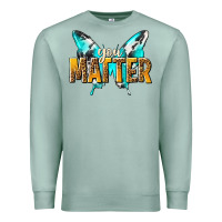 Seafoam you matter Premium Sweatshirt - NancyCooperArtShop