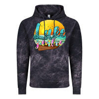 Cloud Black lake junkie Vintage Hoodie - texasbilliewilder