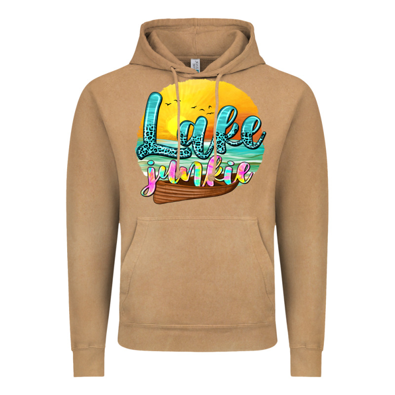 Lake Junkie Vintage Hoodie by texasbilliewilder | Teevron