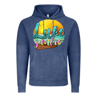 Vintage Denim lake junkie Vintage Hoodie - texasbilliewilder