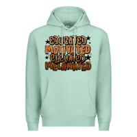 Seafoam educated motivated elevated melanated Premium Hoodie - LillyAllenDesigns