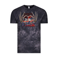 Cloud Black Born to be free 4th of July Vintage Tee - CowGirlArtShop