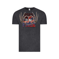 Vintage Black Born to be free 4th of July Vintage Tee - CowGirlArtShop