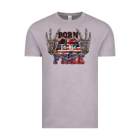 Vintage Zinc Born to be free 4th of July Vintage Tee - CowGirlArtShop