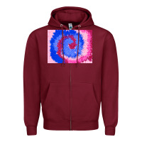 Burgundy tie dye background colourful leopard 3200x2400 Zipper Hoodie - AdoDesignShop