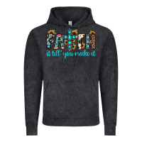 Vintage Black faith it till you make it Vintage Hoodie - JahusDesignShop
