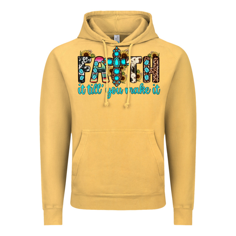 Faith It Till You Make It Vintage Hoodie by JahusDesignShop | Teevron