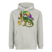 Moon Dust mardi gras tree rex Heavyweight Hoodie - MaliasSmallBusiness