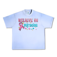 Grape Ice believe in miracles with ribbon Urban Heavy Tee - HRA Design Shop