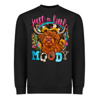 Black just a little moody Heavyweight Sweatshirt - Zillion Design Studio