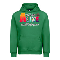 Emerald He is Alive Urban Hoodie - Bettercallsaul