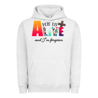 Pigment Lunar Rock He is Alive Urban Hoodie - Bettercallsaul