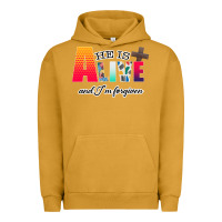 Pigment Peanut Butter He is Alive Urban Hoodie - Bettercallsaul