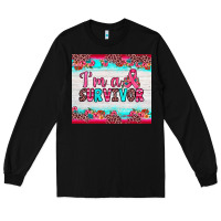 Black i'm a survivor Long Sleeve Tee - JahusDesignShop