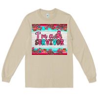 Mushroom i'm a survivor Long Sleeve Tee - JahusDesignShop