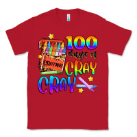 Red 100 days of cray cray Classic Tee - Artiststas