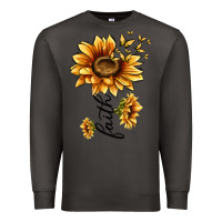 Smoke faith sunflower Premium Sweatshirt - MaliasSmallBusiness