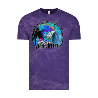 Cloud Purple my favorite color is sunshine Vintage Tee - SublimationCraftShop