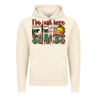 Vintage Artic i'm just here for the snacks softball Vintage Hoodie - Zillion Design Studio
