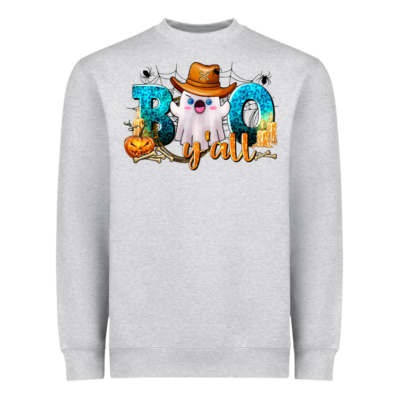 Boo Y'all Heavyweight Sweatshirt by texasbilliewilder | Teevron