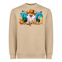 Mushroom Boo Y'all Heavyweight Sweatshirt - texasbilliewilder