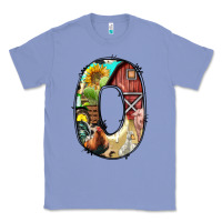 Colony Blue farm life alphabet lowercase letters o Classic Tee - BundleAndBundleShop