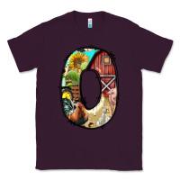 Plum farm life alphabet lowercase letters o Classic Tee - BundleAndBundleShop