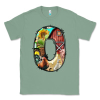 Sage farm life alphabet lowercase letters o Classic Tee - BundleAndBundleShop