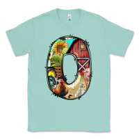 Seafoam farm life alphabet lowercase letters o Classic Tee - BundleAndBundleShop