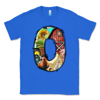 True Royal farm life alphabet lowercase letters o Classic Tee - BundleAndBundleShop