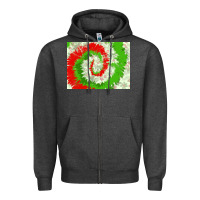 Charcoal Heather tie dye background christmas 3200x2400 Zipper Hoodie - AdoDesignShop