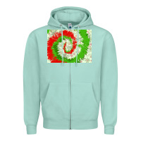 Seafoam tie dye background christmas 3200x2400 Zipper Hoodie - AdoDesignShop