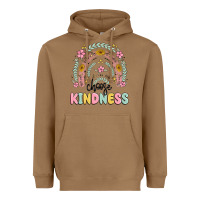 Toasted Coconut choose kindness Heavyweight Hoodie - MaliasSmallBusiness