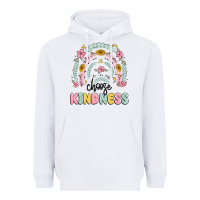 White choose kindness Heavyweight Hoodie - MaliasSmallBusiness