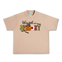 Burro Let's Get Spooky Urban Heavy Tee - CowhideDigitalArt
